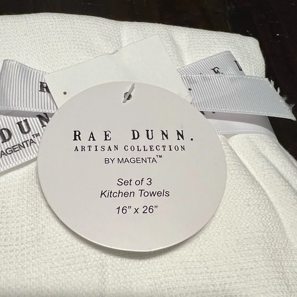Rae Dunn “Mi Casa es Su Casa” Colorful Kitchen Towels Set of 3